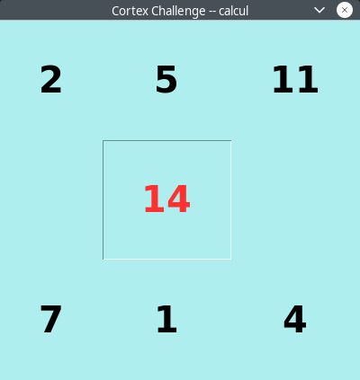 exemple de carte du défi calcul